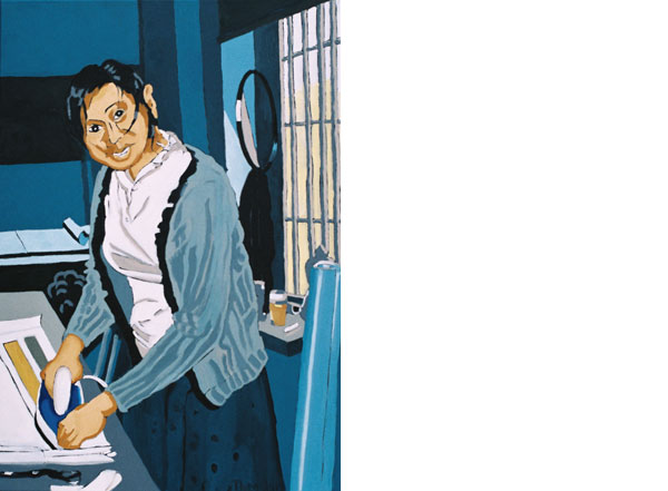 Die Passepartoutbüglerin