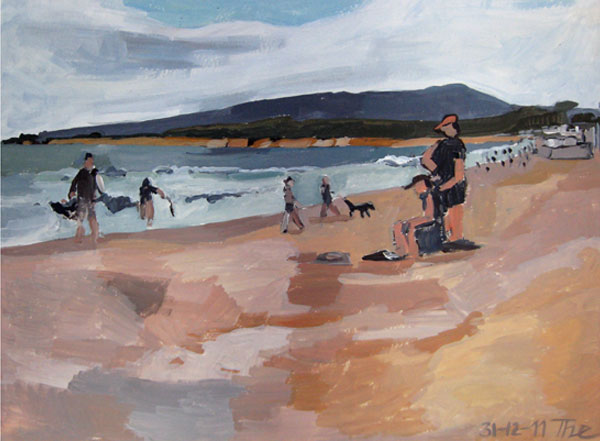 Strand in Santa Cruz